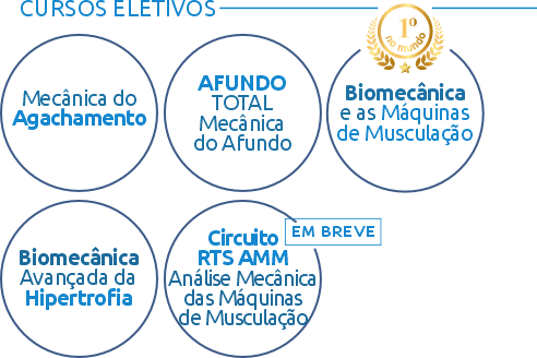 Cursos eletivos oferecidos pelo RTS Brazil
